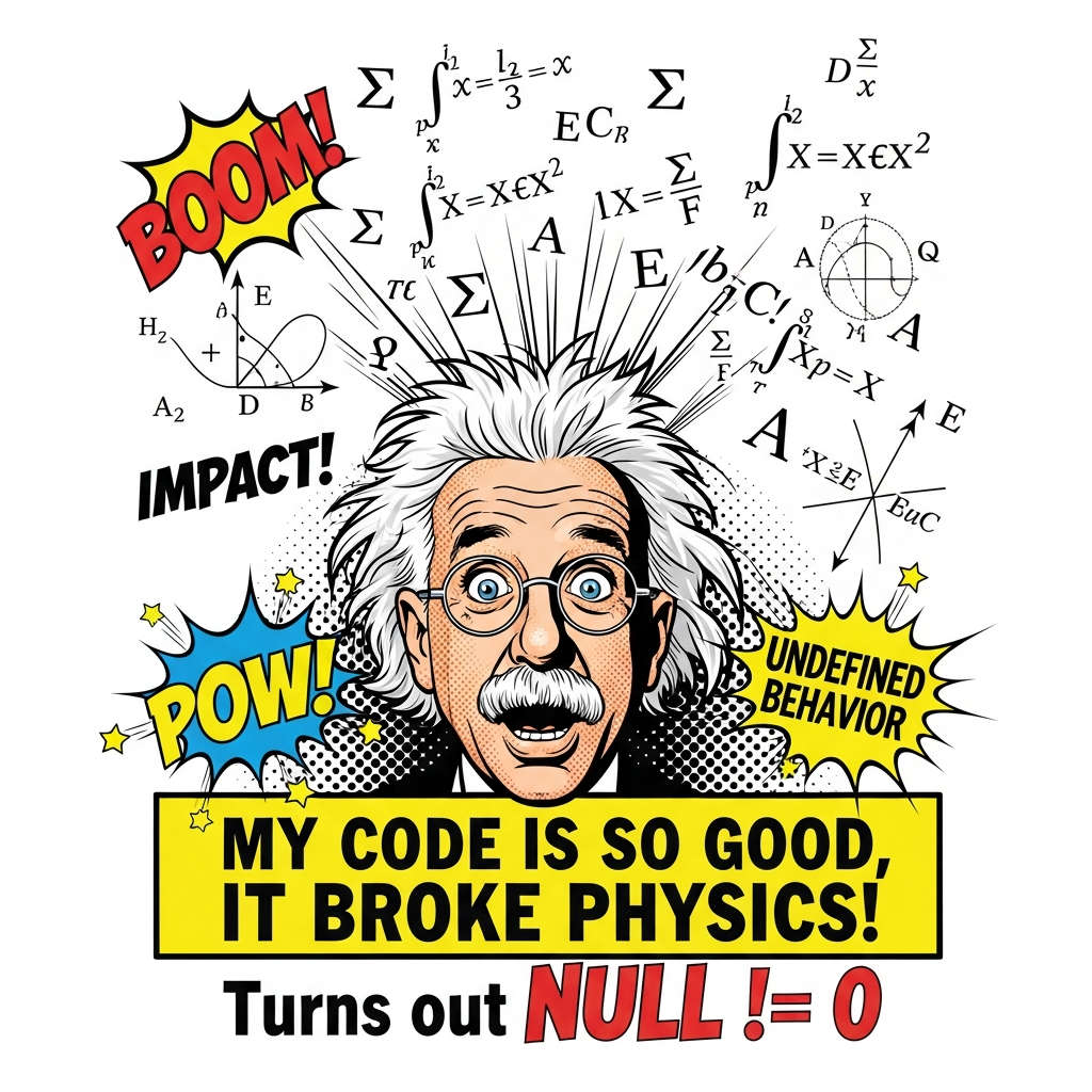 Einstein Physics — AI-generated t-shirt design